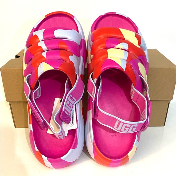 UGG Women’s Sport Yeah CamoPop Sandals - Picture 2 of 4